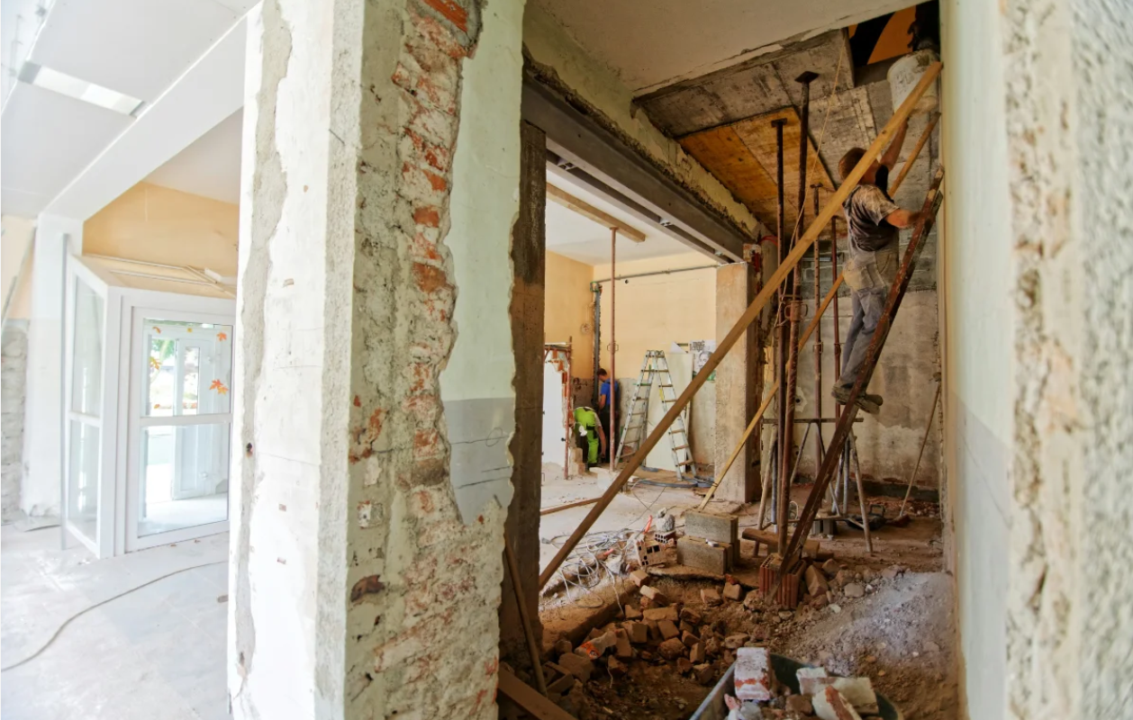 Chantier de rénovation